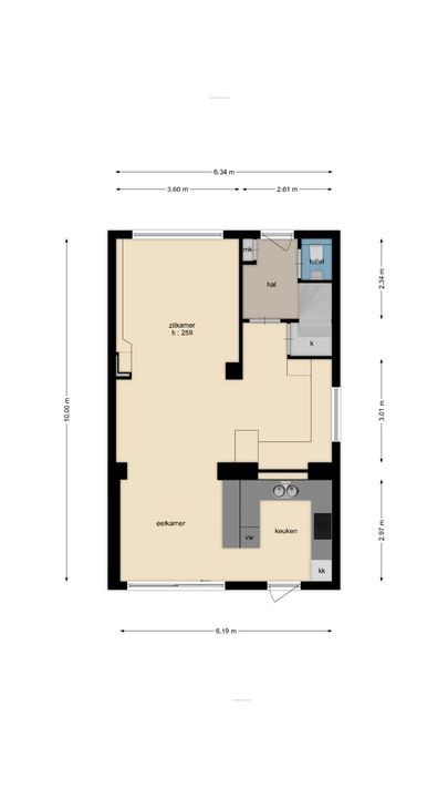 Baroniestraat 1, Baarle-Nassau plattegrond-41
