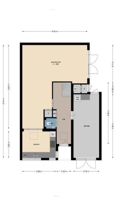 Hulstakker 6, Baarle-Nassau plattegrond-51