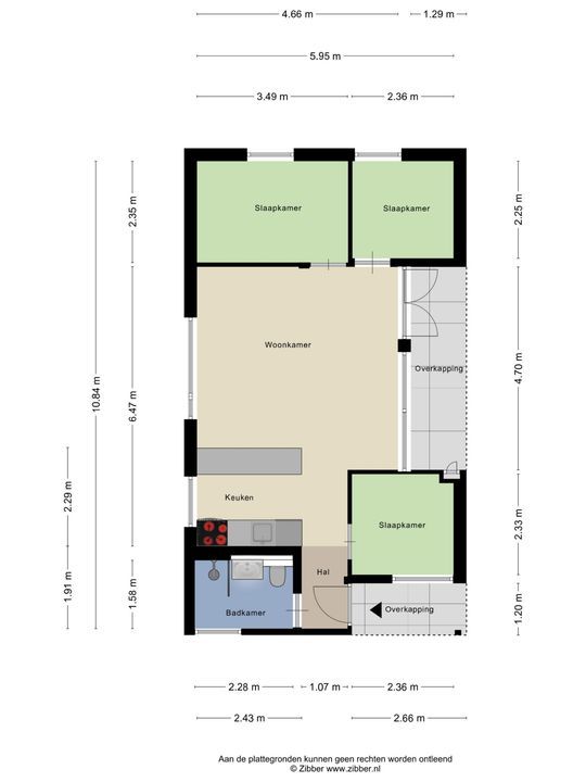 Kievit 12 B211, Baarle-Nassau plattegrond-37