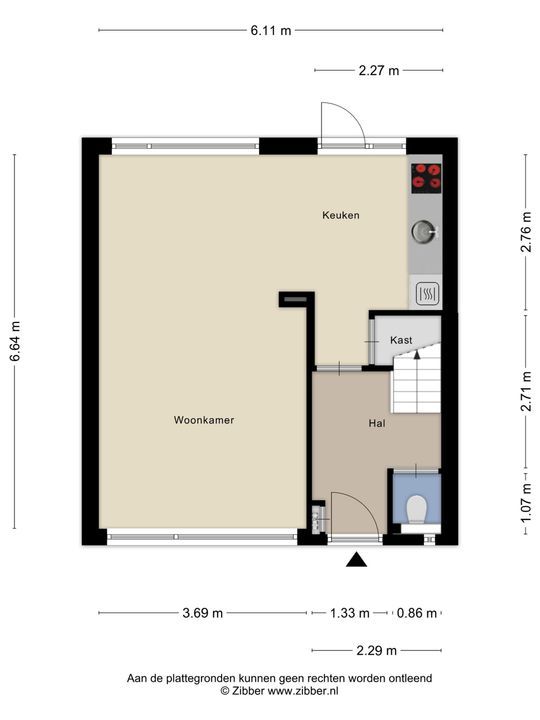 Bruhezestraat 7, Baarle-Nassau plattegrond-40