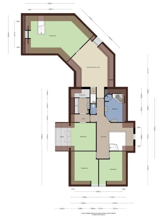 Grens 30 C, Baarle-Nassau plattegrond-92