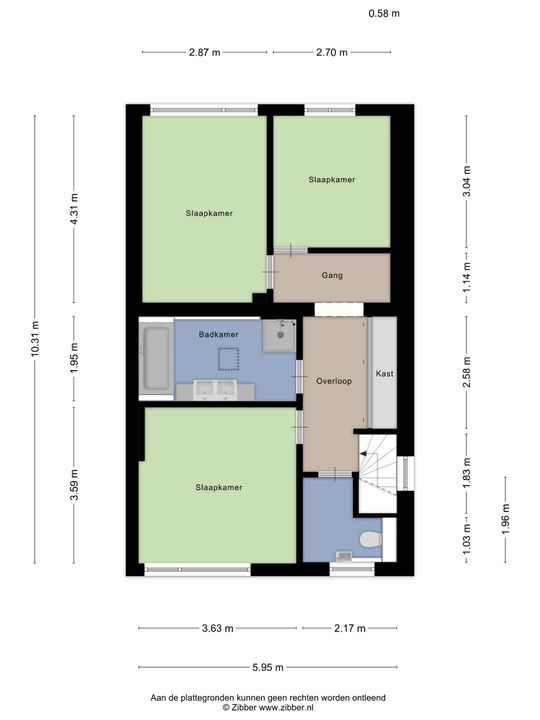 Burgemeester De Grauwstraat 24, Baarle-Nassau plattegrond-34