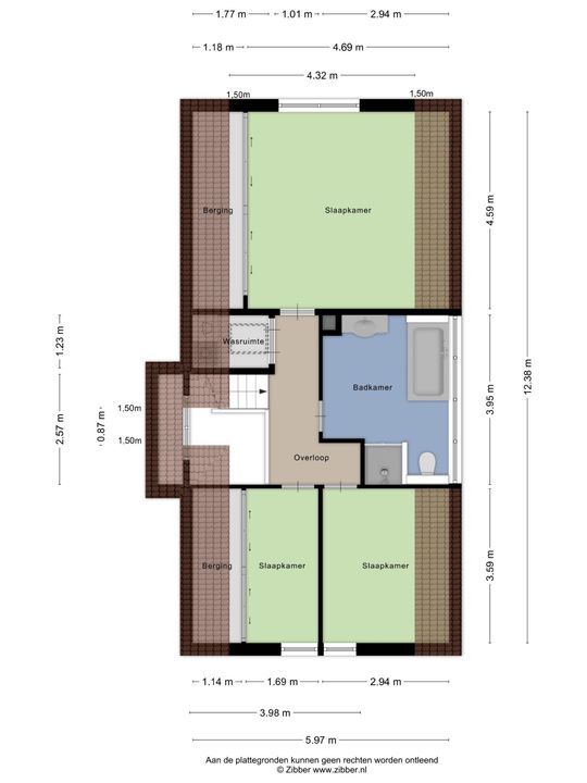 Kievit 12 B225, Baarle-Nassau plattegrond-42