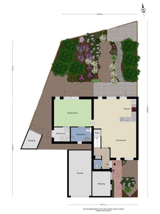 Huisakker 35, Baarle-Nassau plattegrond-60