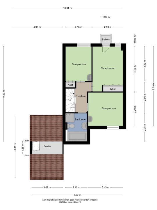 Huisakker 35, Baarle-Nassau plattegrond-60