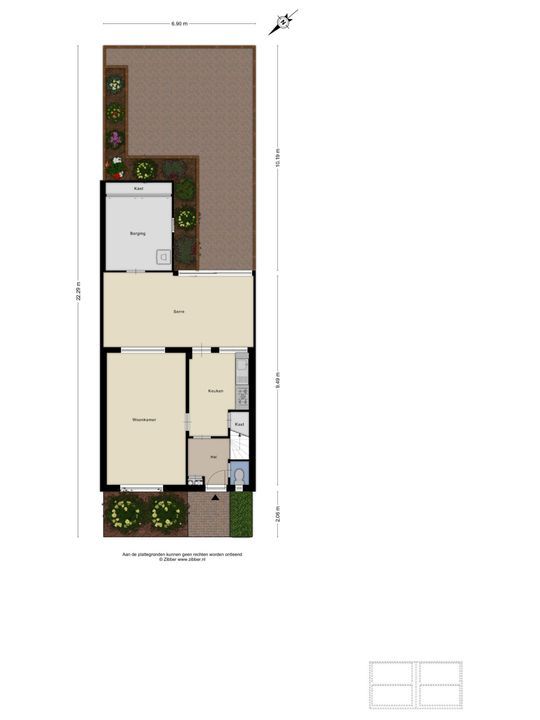 De La Sallestraat 10, Baarle-Nassau plattegrond-47