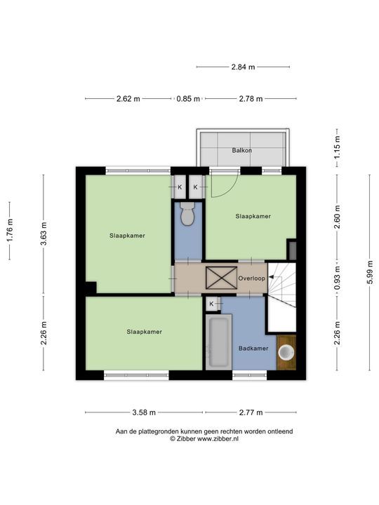 De La Sallestraat 10, Baarle-Nassau plattegrond-47