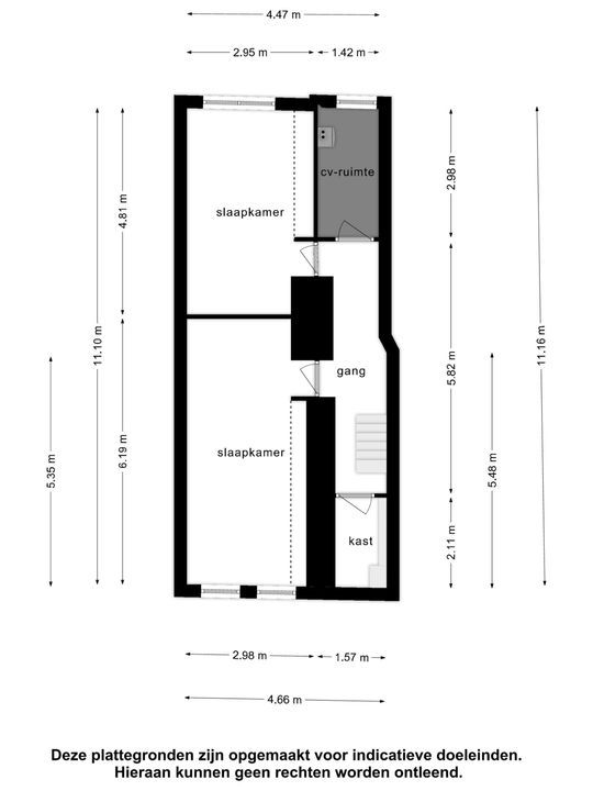 Buys Ballotsingel 79, Schiedam plattegrond-41