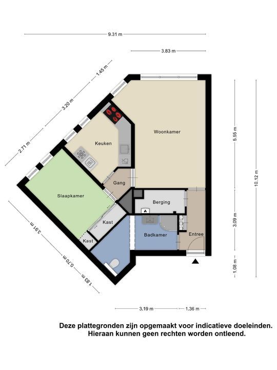 Herautpad 10, Schiedam plattegrond-14