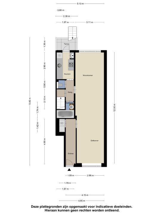 Rotterdamsedijk 90 A, Schiedam plattegrond-21