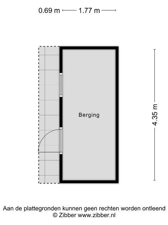 Wattstraat 74 B, Schiedam plattegrond-12