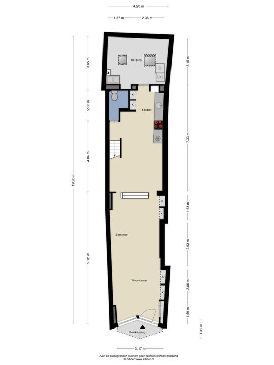 Hoogstraat 169, Schiedam plattegrond-26