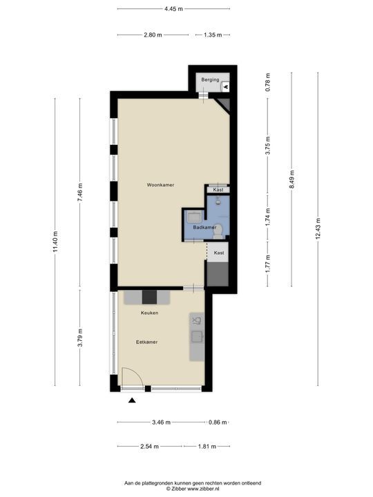 Potgieterstraat 32 B, Schiedam plattegrond-12