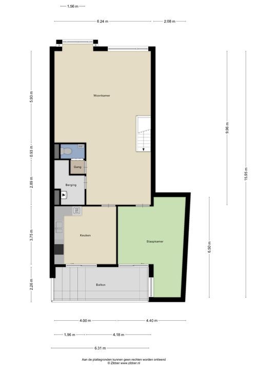 Nieuwe Haven 259 A, Schiedam plattegrond-29