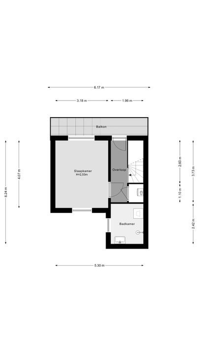 Huysmansstraat 67 A, Schiedam plattegrond-16
