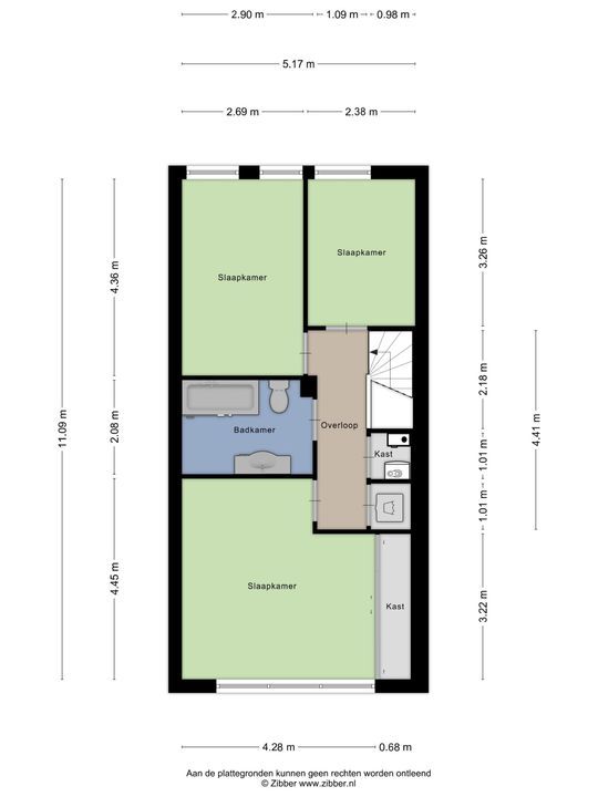 Joop Den Uyllaan 110, Schiedam plattegrond-33