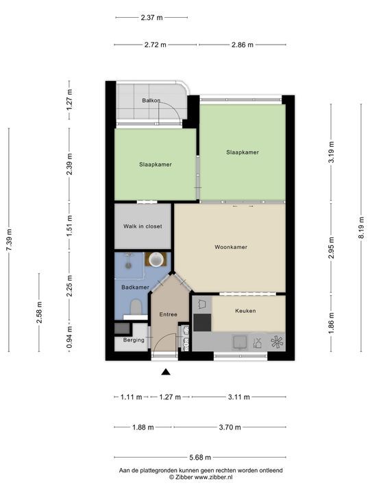 Burgemeester Gijsenlaan 49, Schiedam plattegrond-14