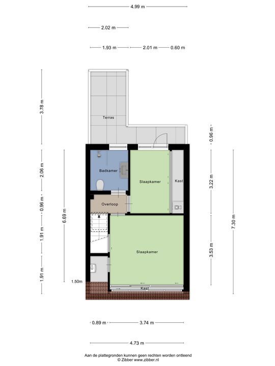 Boylestraat 16 B, Schiedam plattegrond-18
