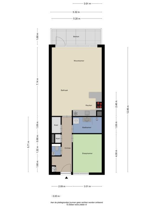 Delflandseweg 237, Schiedam plattegrond-21