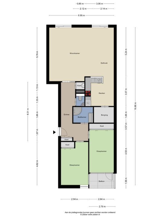 Stadserf 72, Schiedam plattegrond-34