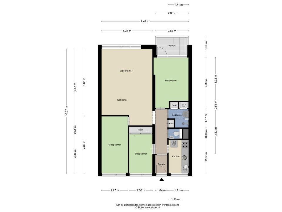 Bart Verhallenplein 45, Schiedam plattegrond-21