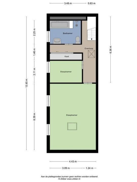 Westfrankelandsestraat 36, Schiedam plattegrond-25