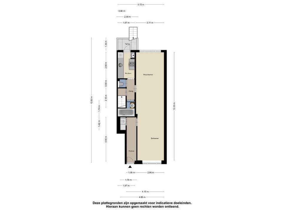 Rotterdamsedijk 90 A, Schiedam plattegrond-21