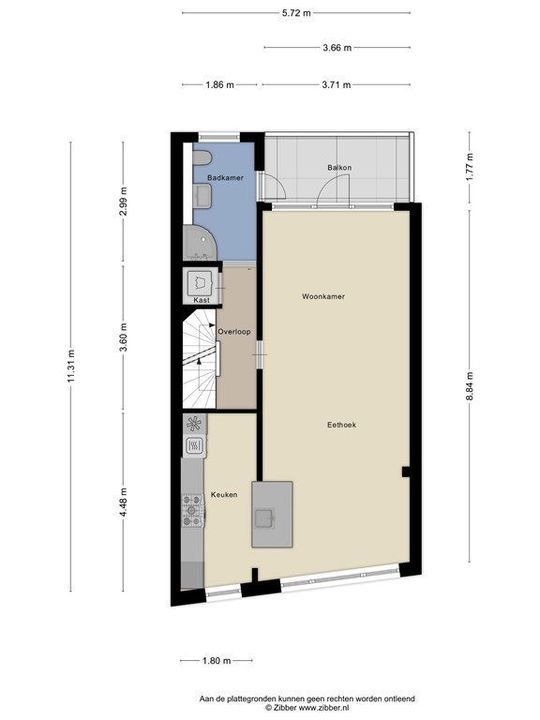 Westfrankelandsestraat 99, Schiedam plattegrond-40