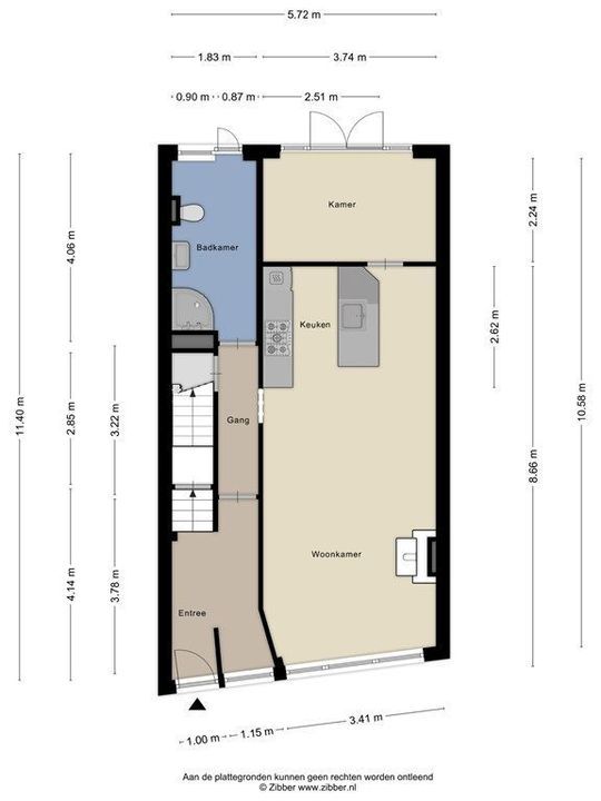 Westfrankelandsestraat 99, Schiedam plattegrond-40