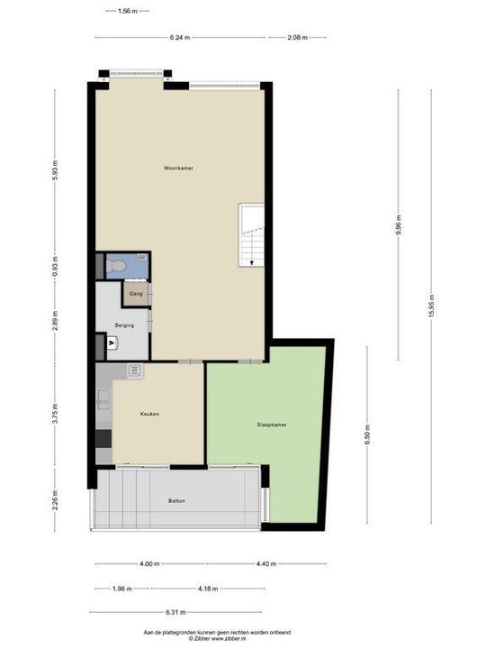 Nieuwe Haven 259 A, Schiedam plattegrond-47