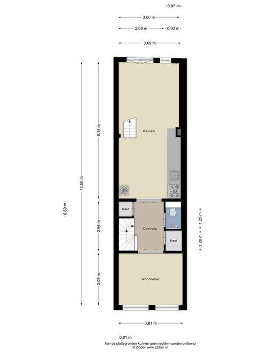 Hoogstraat 122 B, Schiedam plattegrond-38