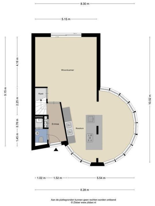 Hoofdvaart 2, Schiedam plattegrond-50