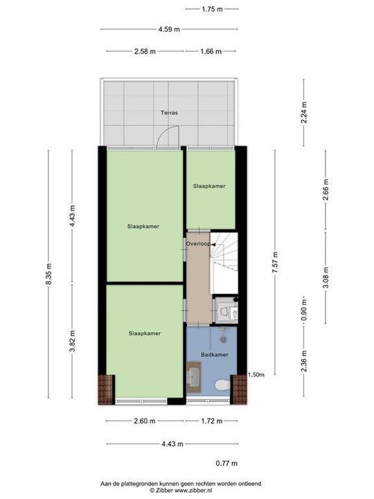 Strijensestraat 8, Schiedam plattegrond-33