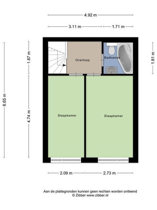 Westvest 31, Schiedam plattegrond-33