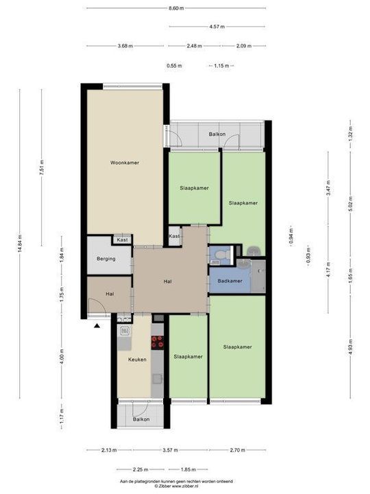 Kwikstaartweg 5, Vlaardingen plattegrond-25