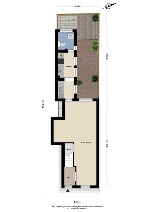 Maasdamsestraat 10, Schiedam plattegrond-34