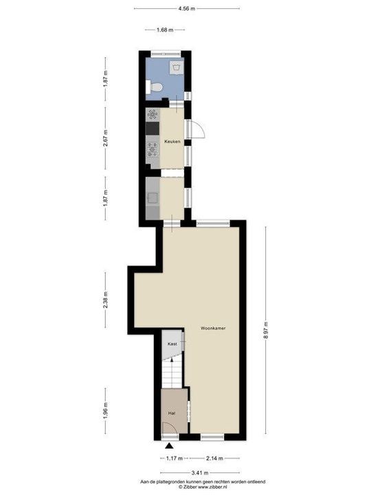 Maasdamsestraat 10, Schiedam plattegrond-34