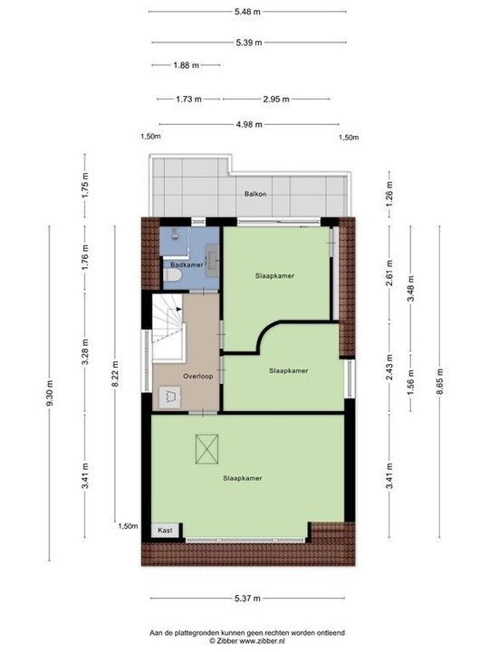 Marconistraat 59 A, Schiedam plattegrond-38