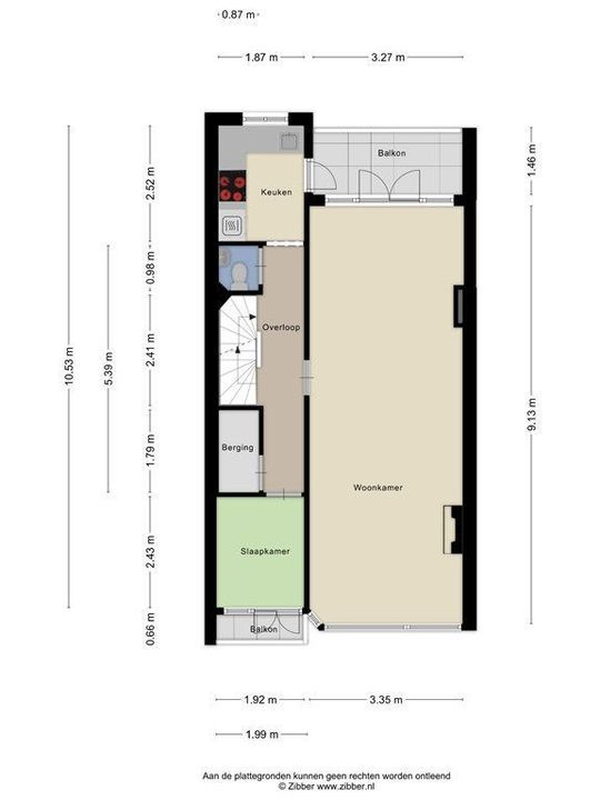 Marconistraat 59 A, Schiedam plattegrond-38