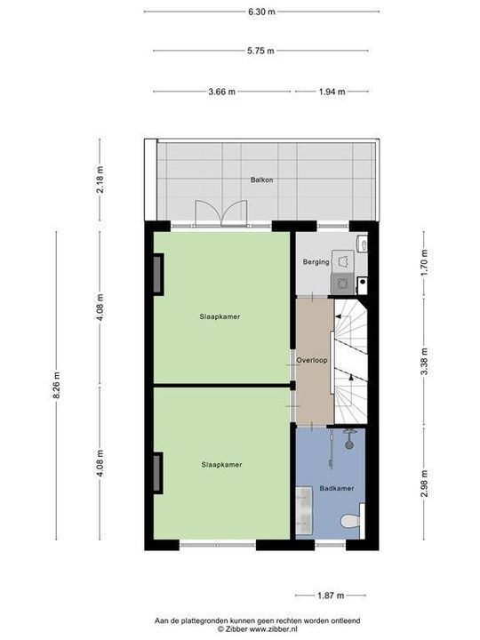 Burgemeester Knappertlaan 192 A, Schiedam plattegrond-31