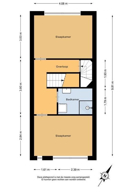 Gordonstraat 28, Schiedam plattegrond-37
