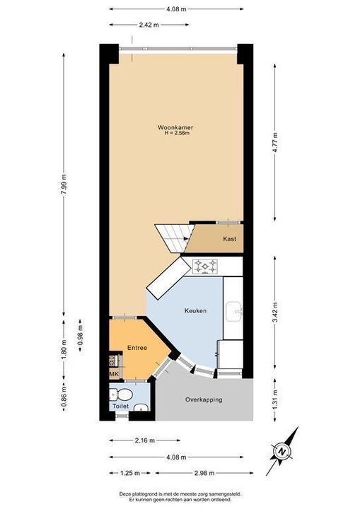 Gordonstraat 28, Schiedam plattegrond-37