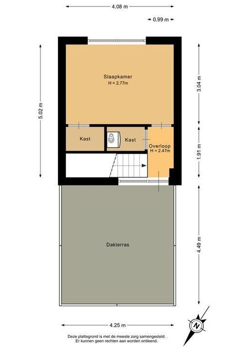 Gordonstraat 28, Schiedam plattegrond-37