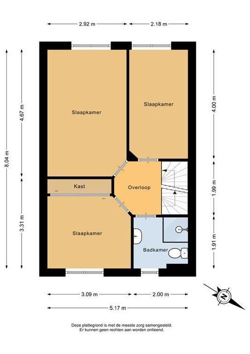 Frambozengaarde 4, Schiedam plattegrond-33