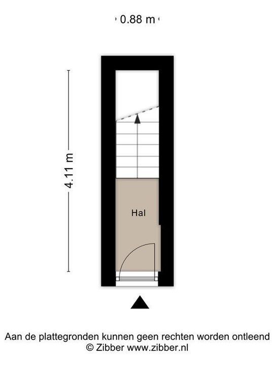 Burgemeester Knappertlaan 207 B, Schiedam plattegrond-36