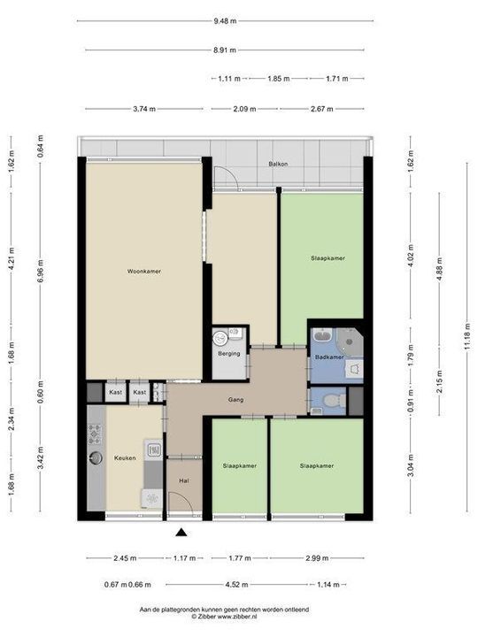 Chopinplein 143, Schiedam plattegrond-26