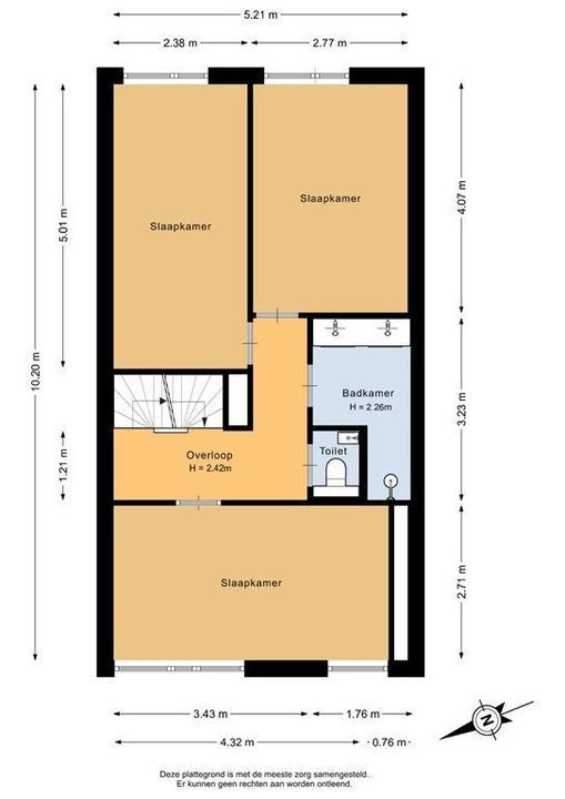Oever 34, Schiedam plattegrond-55
