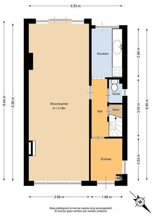 Warande 191, Schiedam plattegrond-46