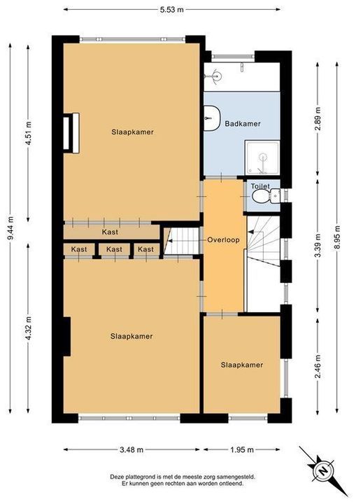 Warande 191, Schiedam plattegrond-46