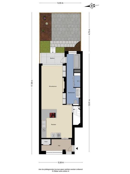 Cartesiusstraat 25 A, Schiedam plattegrond-35
